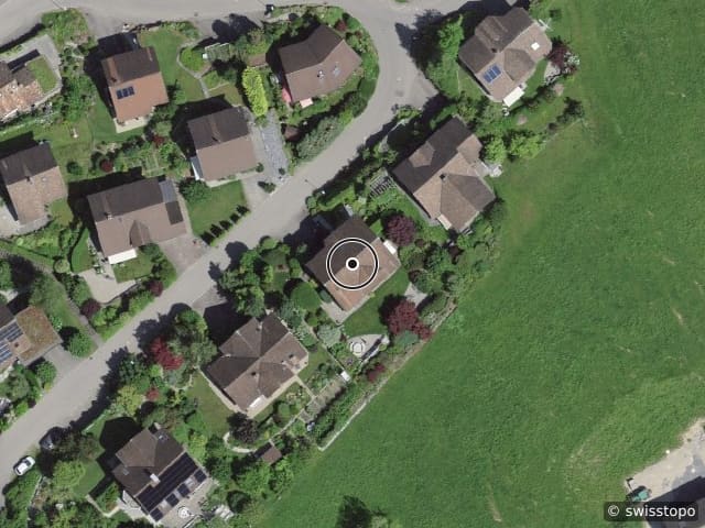 Luftbild Oberplattenstrasse 75, Lichtensteig