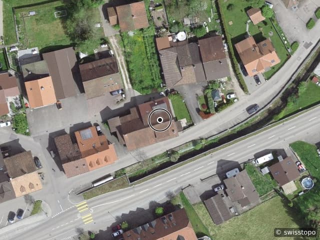 Vista aerea della posizione – Dorfweg 22, 4718 Holderbank