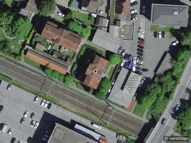 Luftbild Zürcherstrasse 9c, Sargans