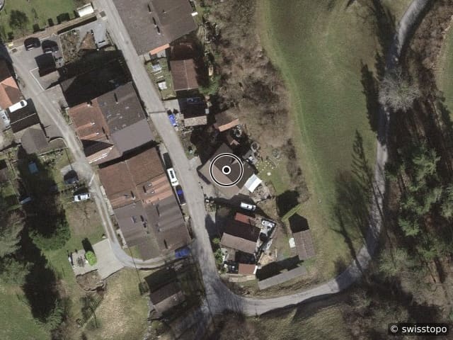 Luftbild Ramselstrasse 19, Saland