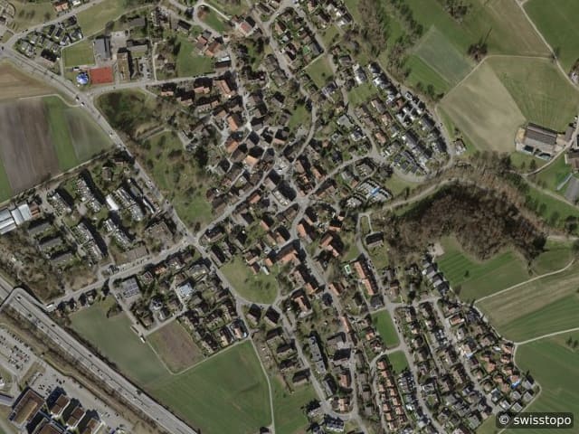 Luftbild Im Stutz 23, Wangen bei Dübendorf