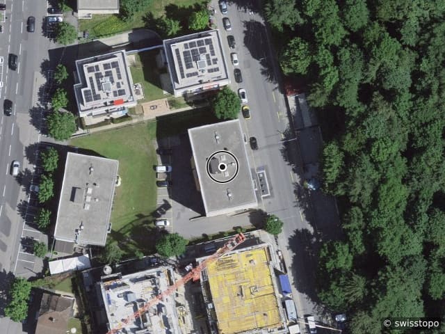 Luftbild Route du Pavement 81, Lausanne