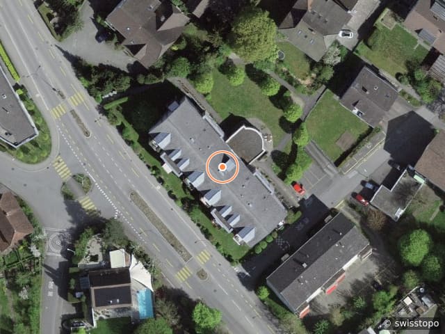 Luftbild Aufhabenweg 6, Langenthal