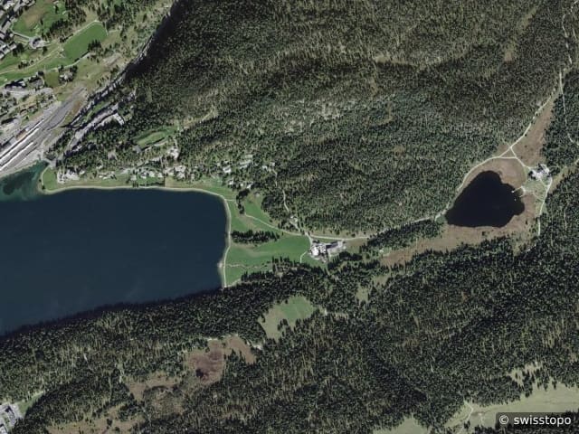 Luftbild Celerina