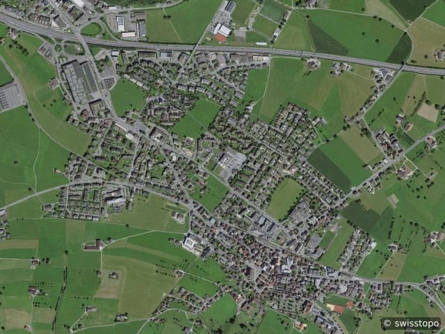Luftbild Stans
