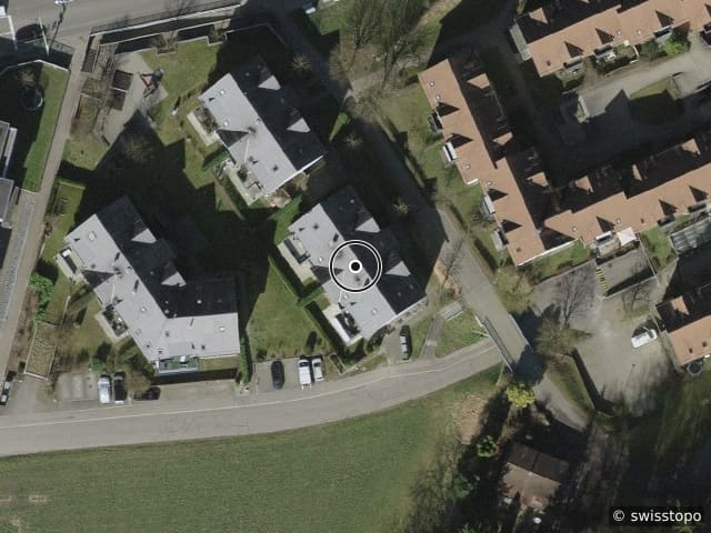 Vista aerea della posizione – Grosswiesenstrasse 49, 8422 Pfungen