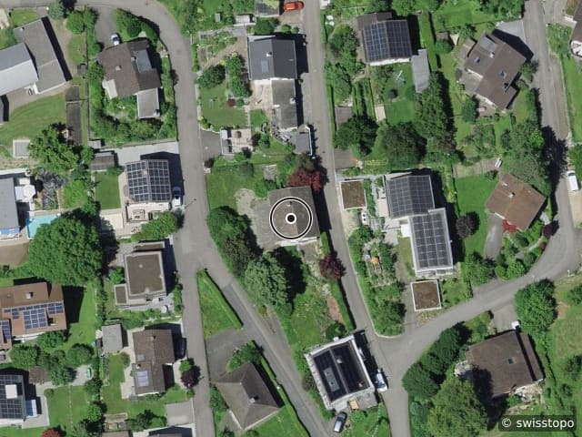 Luftbild Auf der Staffelen 3, Gelterkinden
