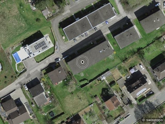 Luftbild Rue du Crêt 9, Delémont