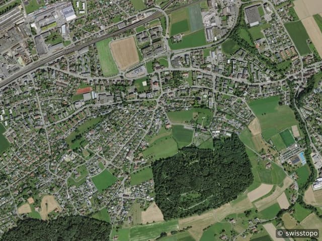 Luftbild Rothrist