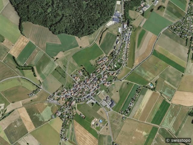 Luftbild Apples