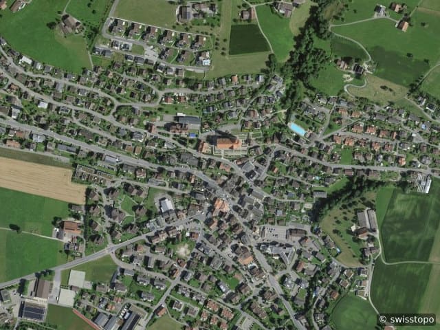 Luftbild der Lage – 6017 Ruswil