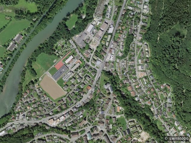 Luftbild Gebenstorf