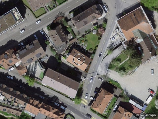 Luftbild Glockenstrasse 8, Bern-Bümpliz