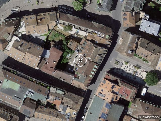 Luftbild grand-rue 9, Nyon