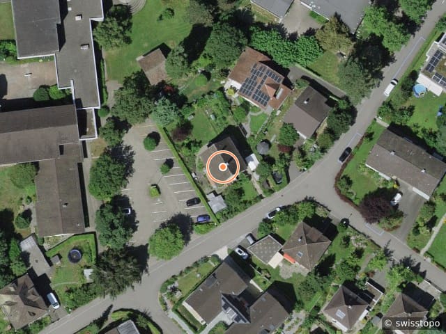 Luftbild Lägernstrasse 33, Wettingen
