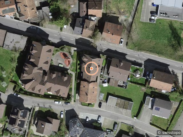Luftbild Friedhofweg 21a, Huttwil