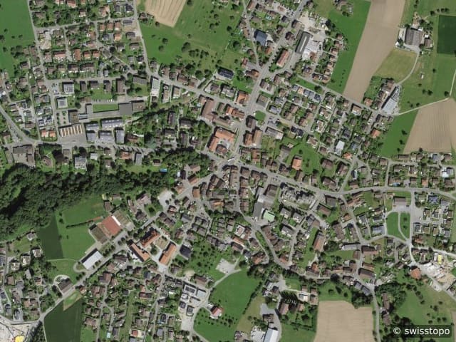 Luftbild Stickiweg 2, Fahrwangen