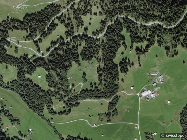 Luftbild Laax