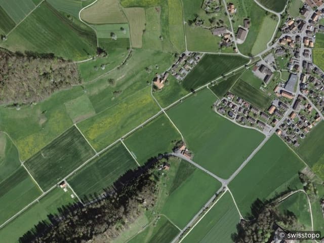 Luftbild Krauchthal