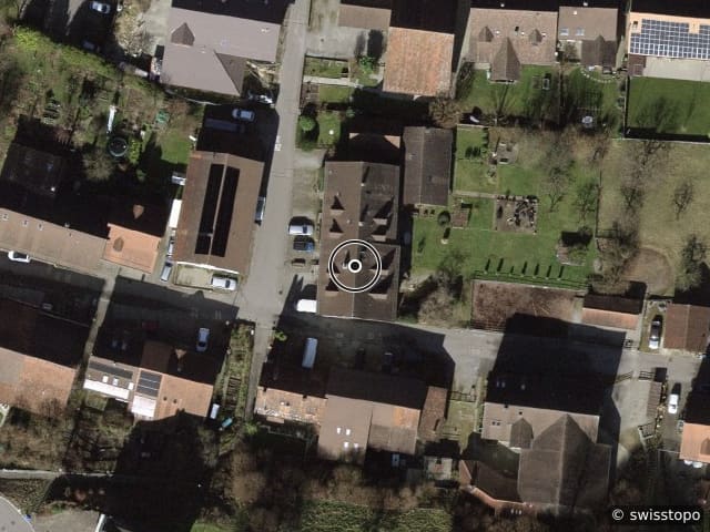 Luftbild Schlossgasse 22, Trüllikon