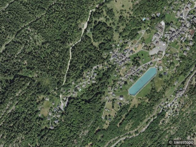 Luftbild Ch. de la Lénaire 23, Les Marécottes