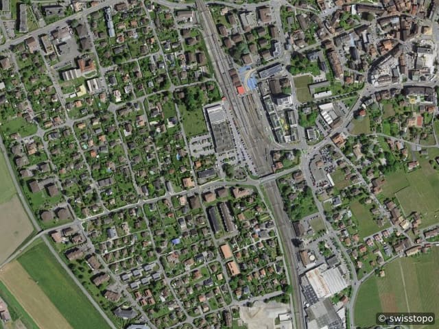 Luftbild Aigle
