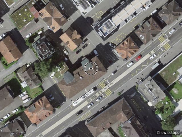 Luftbild Zürcherstr. 32, St. Gallen