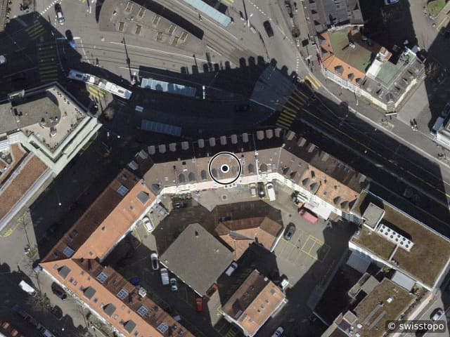 Luftbild Albisriederplatz 1, Zürich
