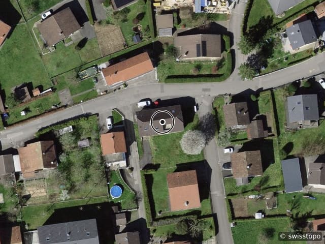 Luftbild Rue du Champ Hulay 10, Bassecourt