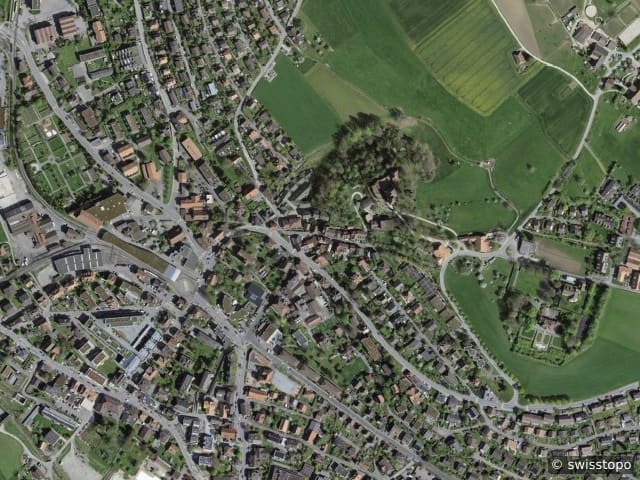 Luftbild Schulhausstrasse 1A, Worb