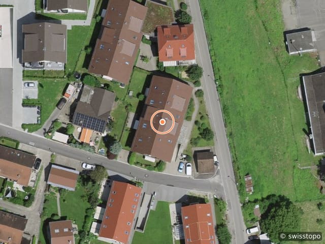 Luftbild Käsistrasse 2A, Birrhard