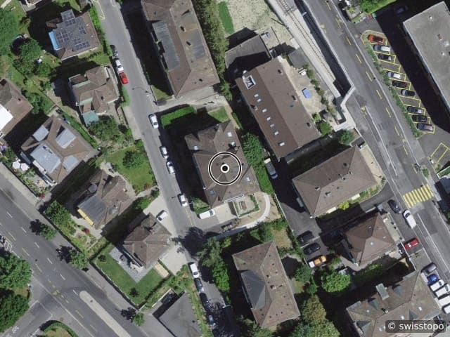Luftbild CHEMIN BENJAMIN-DUMUR 4, LAUSANNE
