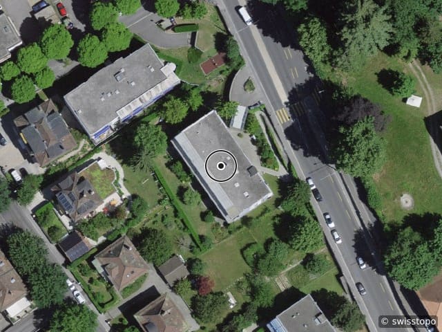 Luftbild Avenue De France 97, Lausanne