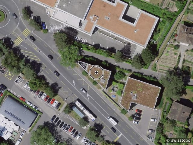 Luftbild Avenue de Rhodanie 46b, Lausanne