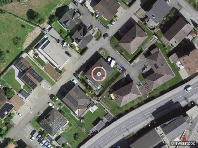 Luftbild Baumgartenweg 13, Ettiswil