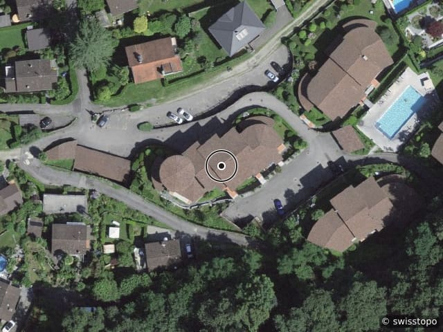 Vue aérienne de l’emplacement – Sentiero Ponte Vecchio 14, 6579 Piazzogna