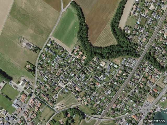 Luftbild Crans VD