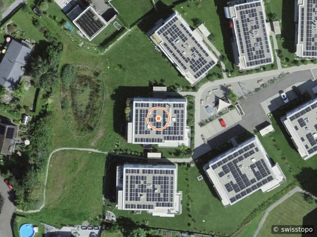 Luftbild Käsereistrasse 16, Berg
