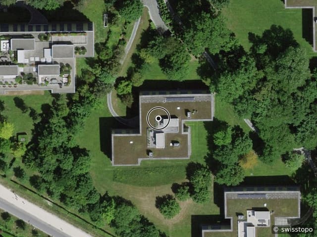 Luftbild Chemin de Grange-Canal 44, Chêne-Bougeries