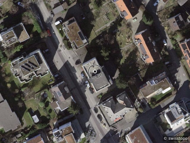 Luftbild der Lage – Alte Landstrasse 190, 6300 Zug