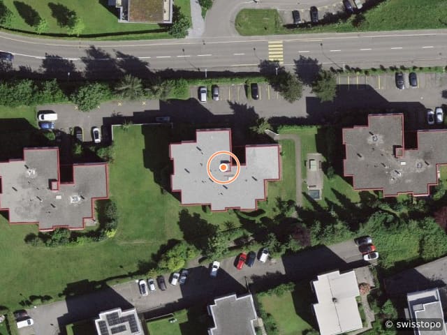 Luftbild Wilenstrasse 14, Rorschacherberg