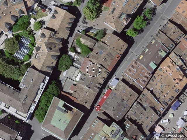 Luftbild Rue de Couvaloup 16, Morges