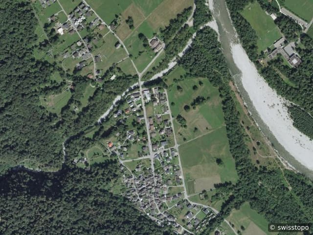 Luftbild Casaa du runsciom 3, Aurigeno