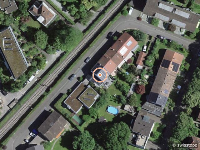 Luftbild Gerstenweg 39, Riehen