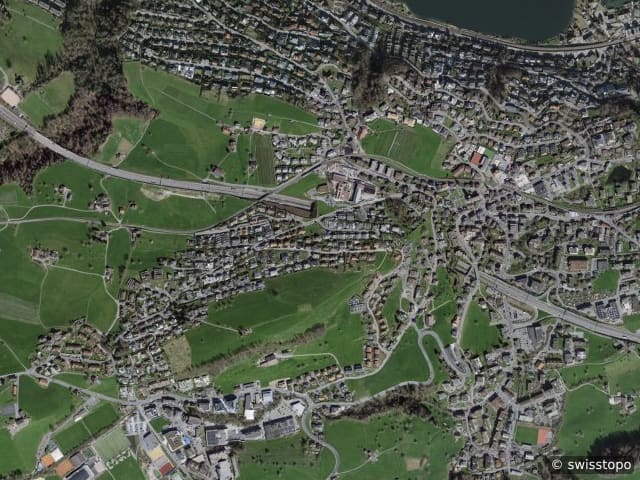 Luftbild Wollerau