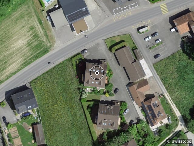 Luftbild Les Chenevières 38, Bellerive