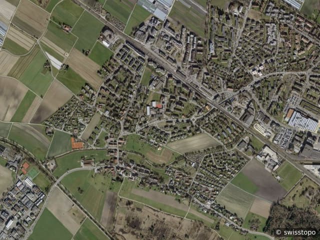 Luftbild Schwerzenbach