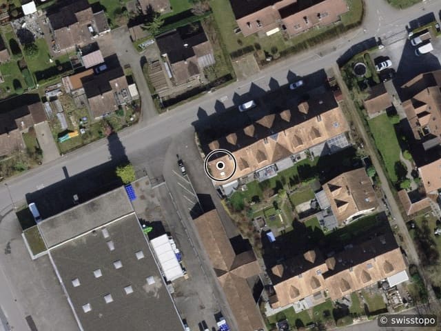 Luftbild Hobacherstrasse 27, Ottenbach