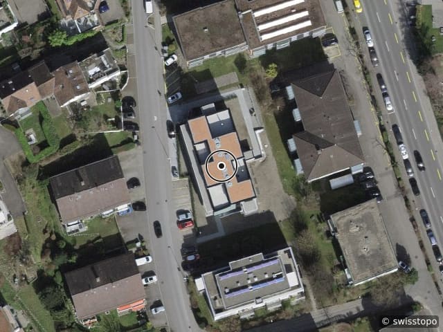Luftbild Berghaldenstrasse 16, Thalwil