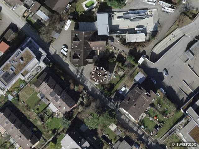 Luftbild Büelgass 17, Gossau